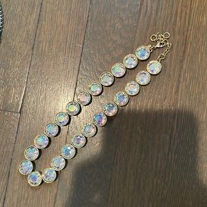 J crew iridescent necklace